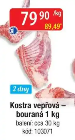 Qanto Kostra vepřová - bouraná nabídka