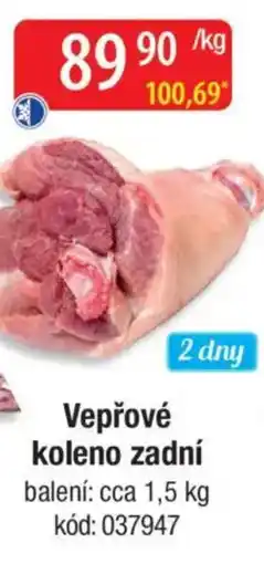 Qanto Vepřové koleno zadní nabídka