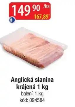 Qanto Anglická slanina krájená nabídka