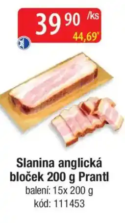 Qanto Slanina anglická bloček Prantl nabídka