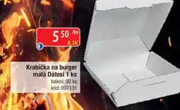 Qanto Krabička na burger malá Dátesi nabídka