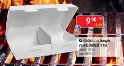 Qanto Krabička na burger velká Dátesi nabídka