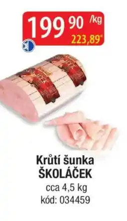 Qanto Krůtí šunka ŠKOLÁČEK nabídka
