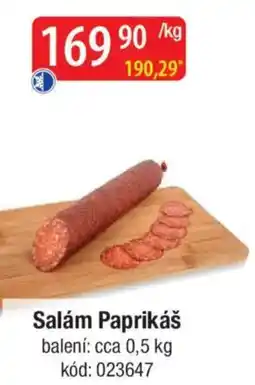 Qanto Salám Paprikáš nabídka