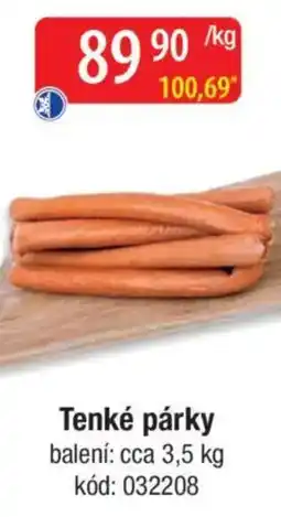 Qanto Tenké párky nabídka