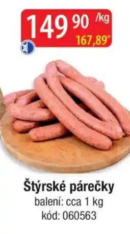 Qanto Štýrské párečky nabídka