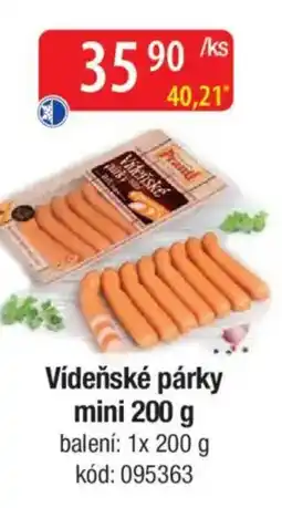 Qanto Vídeňské párky mini nabídka