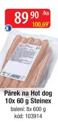 Qanto Párek na Hot dog Steinex nabídka
