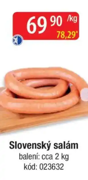 Qanto Slovenský salám nabídka