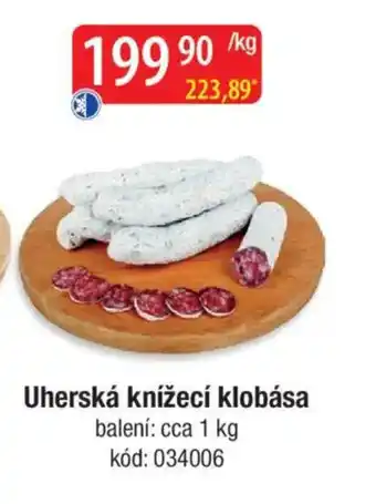 Qanto Uherská knížecí klobása nabídka