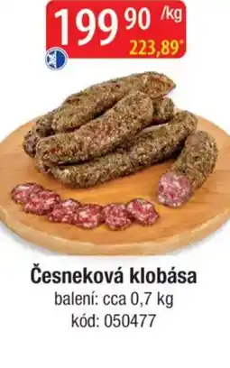 Qanto Česneková klobása nabídka