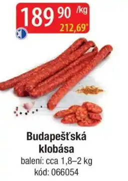 Qanto Budapešťská klobása nabídka