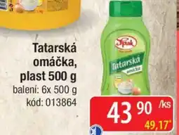 Qanto Spak Tatarská omáčka, plast nabídka