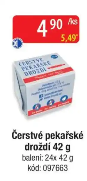 Qanto Čerstvé pekařské droždí nabídka