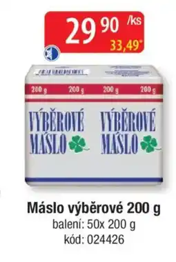 Qanto Máslo výběrové nabídka