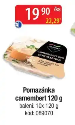 Qanto Pomazánka camembert nabídka