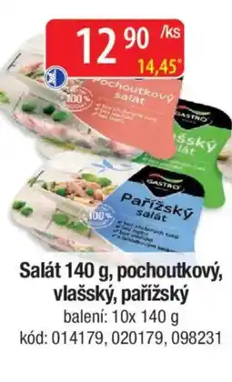 Qanto Salát, pochoutkový, vlašský, pařížský nabídka