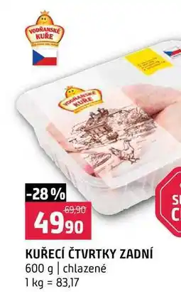 Terno Kuřecí zadní čtvrtky nabídka