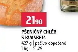 Terno PŠENIČNÝ CHLÉB S KVÁSKEM 427 g pečivo dopečené nabídka