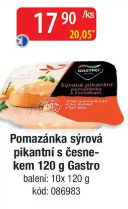 Qanto Pomazánka sýrová pikantní s česnekem Gastro nabídka