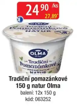 Qanto Tradiční pomazánkové natur Olma nabídka