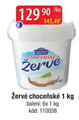 Qanto Žervé choceňské nabídka