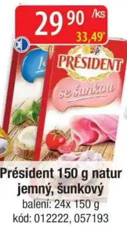 Qanto Président natur jemný, šunkový nabídka