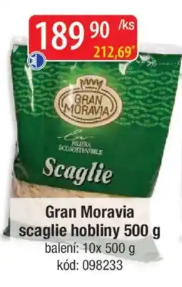 Qanto Gran Moravia scaglie hobliny nabídka