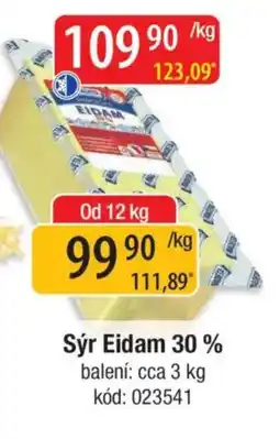 Qanto Sýr Eidam 30% nabídka