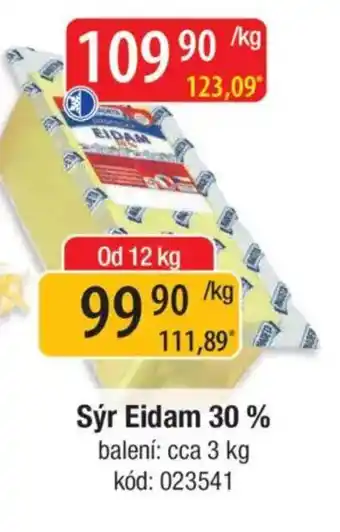 Sýr Eidam 30%