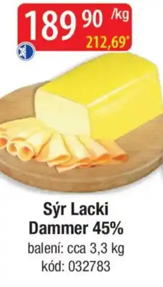 Qanto Sýr Lacki Dammer 45% nabídka