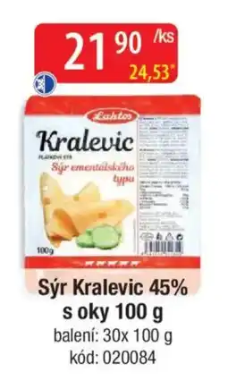 Qanto Sýr Kralevic 45% s oky nabídka