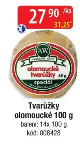 Qanto Tvarůžky olomoucké nabídka