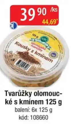 Qanto Tvarůžky olomouc- ké s kmínem nabídka