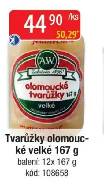 Qanto Tvarůžky olomouc- ké velké nabídka