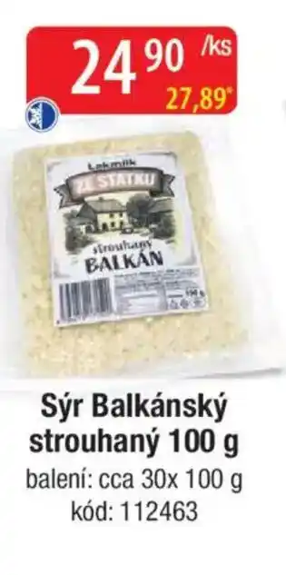 Qanto Sýr Balkánský strouhaný nabídka