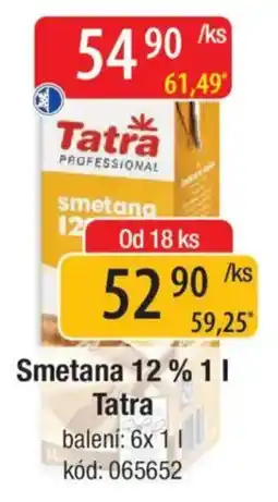 Qanto Smetana 12% Tatra nabídka