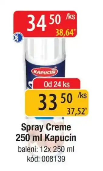 Qanto Spray Creme Kapucín nabídka