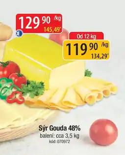 Qanto Sýr Gouda 48% nabídka