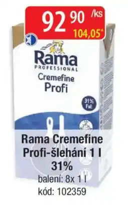 Qanto Rama Cremefine Profi-šlehání 31% nabídka
