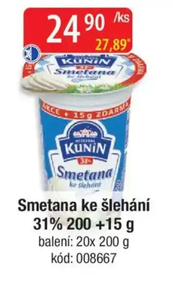 Qanto Smetana ke šlehání 31% nabídka