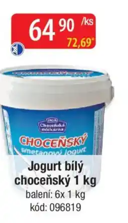 Qanto Jogurt bílý choceňský nabídka