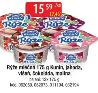 Qanto Rýže mléčná Kunín, jahoda, višeň, čokoláda, malina nabídka