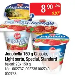 Qanto Jogobella Classic, Light sorta, Special, Standard nabídka