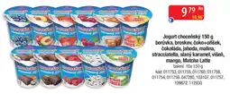 Qanto Jogurt choceňský borůvka, broskev, čoko+oříšek, čokoláda, jahoda, malina, stracciatella, slaný karamel, višeň, mango nabídka