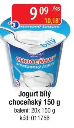 Qanto Jogurt bílý choceňský nabídka