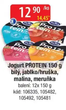 Qanto Olma Jogurt protein bílý, jablko/hruška, malina, meruňka nabídka