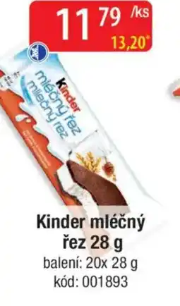 Qanto Kinder mliečný rez nabídka