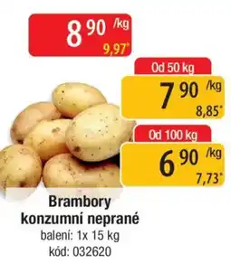 Qanto Brambory konzumní neprané nabídka