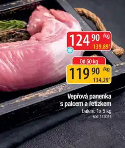 Qanto Vepřová panenka s palcem a řetízkem nabídka